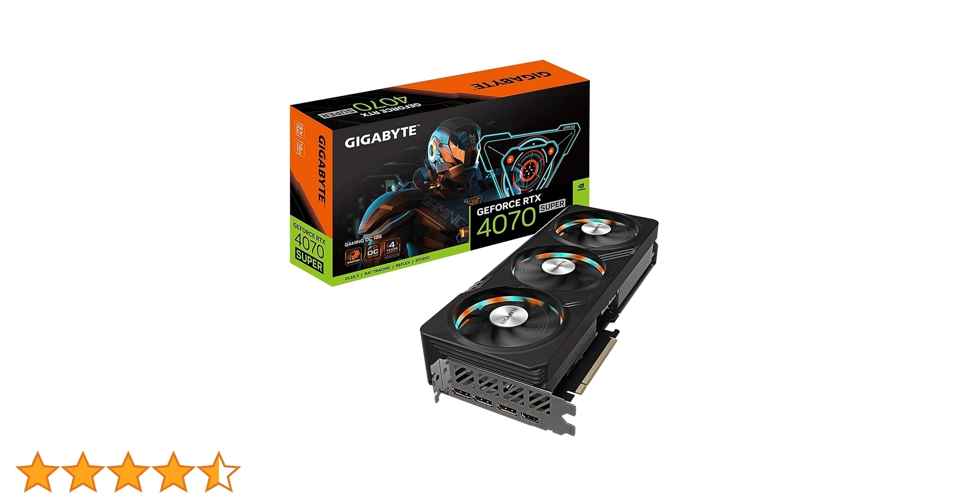 GIGABYTE GEFORCE RTX 4070 SUPER『未開封品』 Amazon | Gigabyte GeForce RTX 4070 SUPER GAMING OC